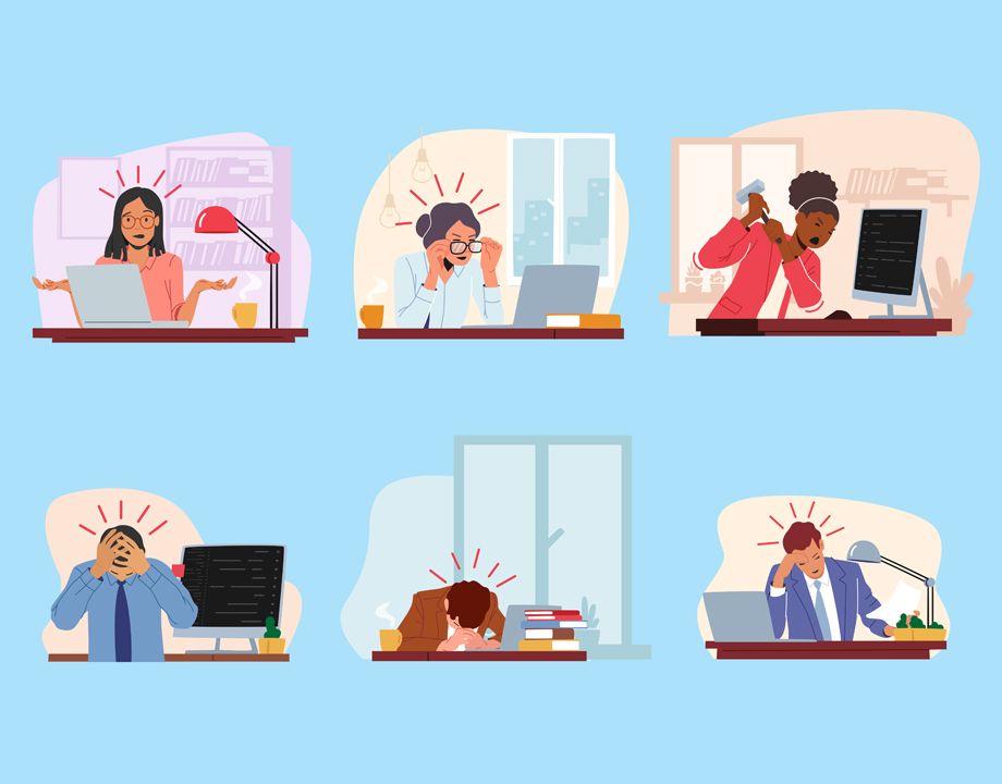 Three signs that you have workplace burnout. - ASME