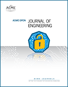 cover of ASME Open Journal of Engineering
