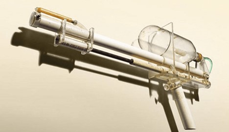 Original prototype of the Super Soaker invented by Lonnie Johnson