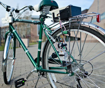 making a bicycle