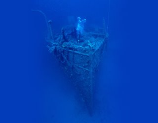 real sunken ships