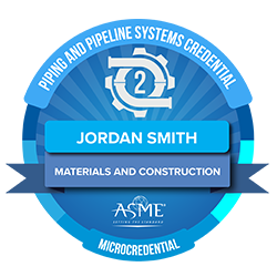 Piping and Pipeline Engineering Digital Badge