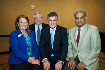 Susan Skemp, Terry Shoup, Gene Feigel, and Anil Saigal