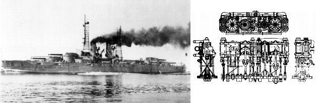 USS Texas' Reciprocating Steam Engines