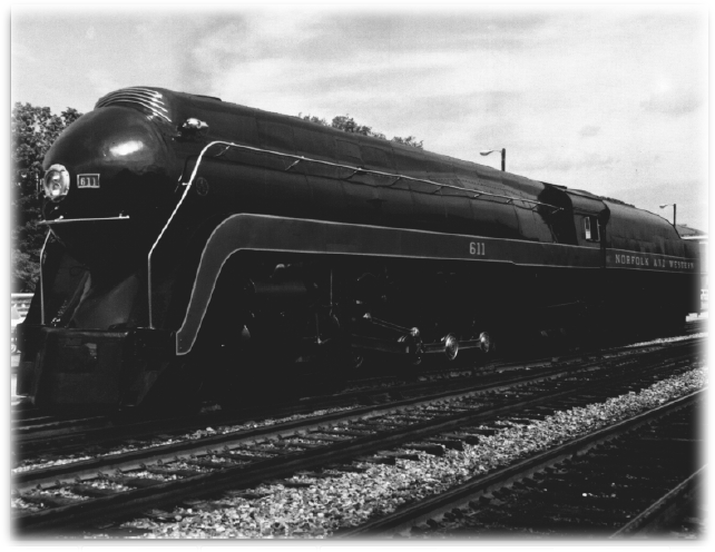 Norfolk & Western #611, Class J Steam Locomotive (1941)